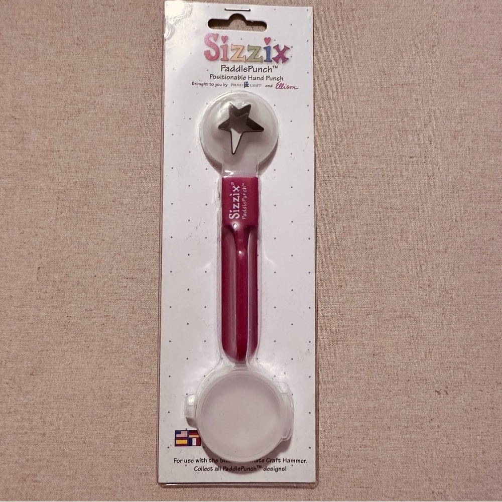 Sizzix | Craft Tool | Sizzix PaddlePunch | Star Primitive #1